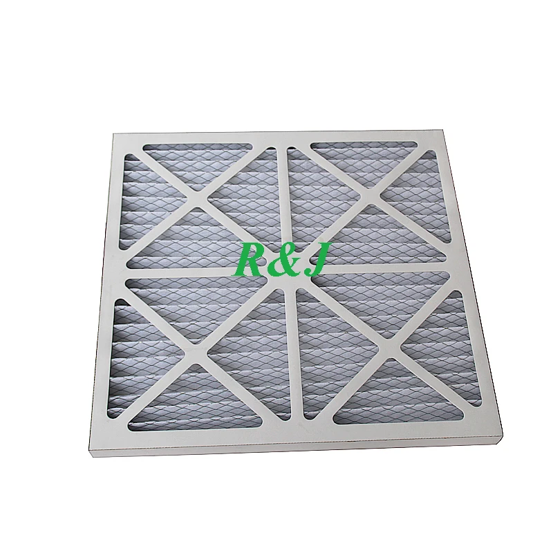 20x25x1 HVAC фильтр картонная плиссированная Панель AC печь предварительный воздушный для вентиляции G4 F5 F6 F7 F8 F9