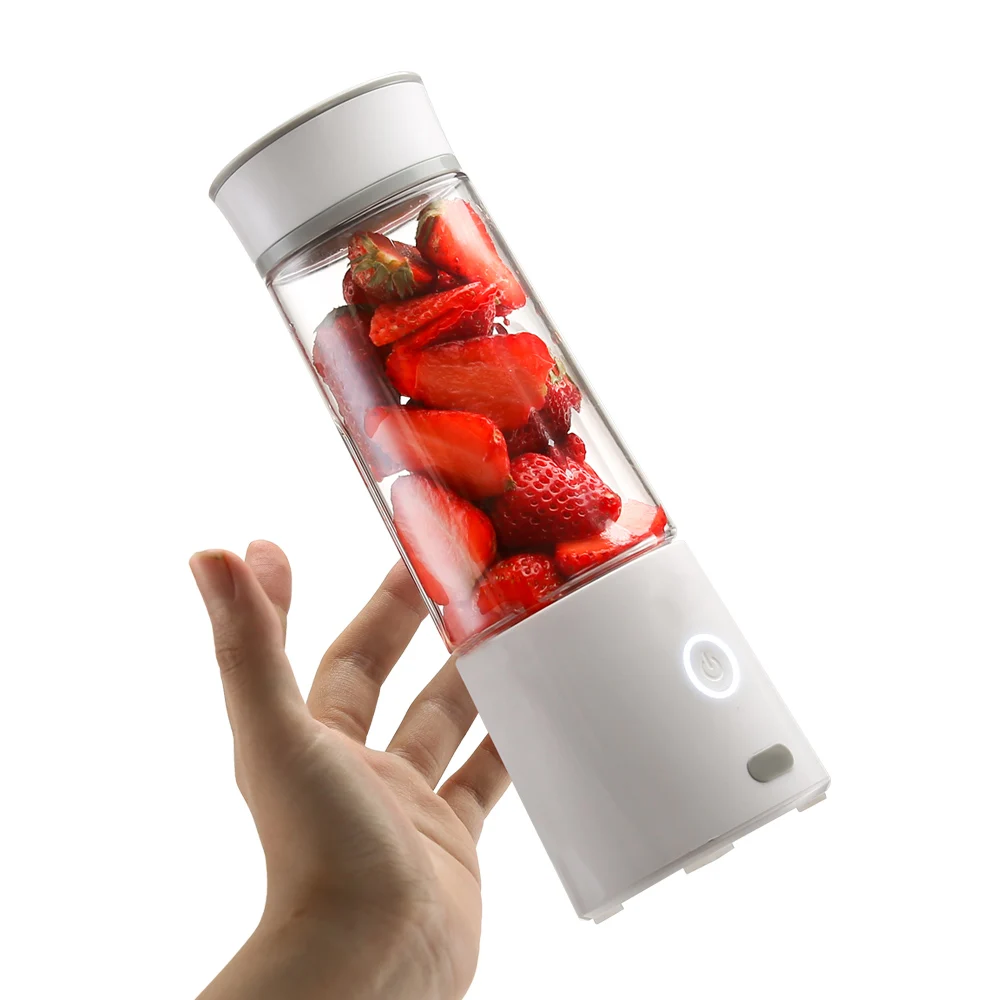 New design high quality portable smoothie colorful glory rechargeable mini  usb blender juicer portable blender cup
