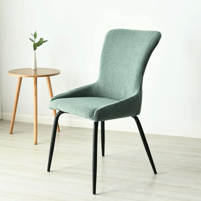 Чехол для стула из черного спандекса простой Свадебный пляжный OEM индивидуальный стиль подушка с узором цвет отеля материал оригинальный размер модель места