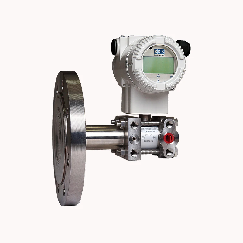 Remote Differential Pressure Level transmitter SS316L Diaphragm Silicone oil Pressure Sensor High Accuracy.