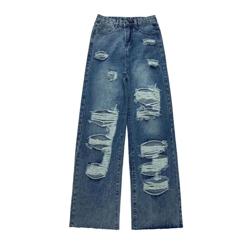 Rip jeans for women loose jeans women loose jeans pants women, loose jeans for women, wide leg pants women