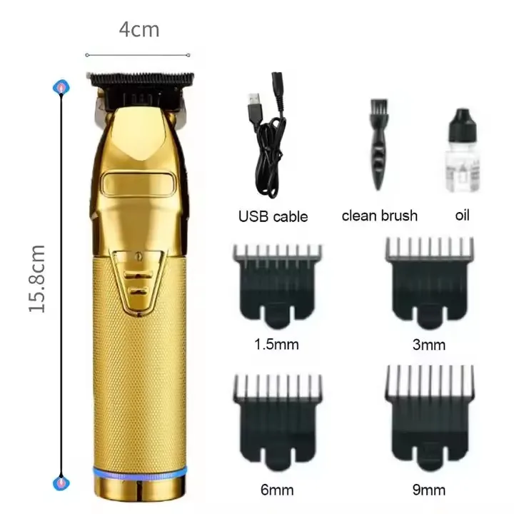 Professional Hair Trimmer Barber 0.1mm Baldheaded Clippers Baby Hair  Cutting Machine For Men Electric Hair  Trimmer