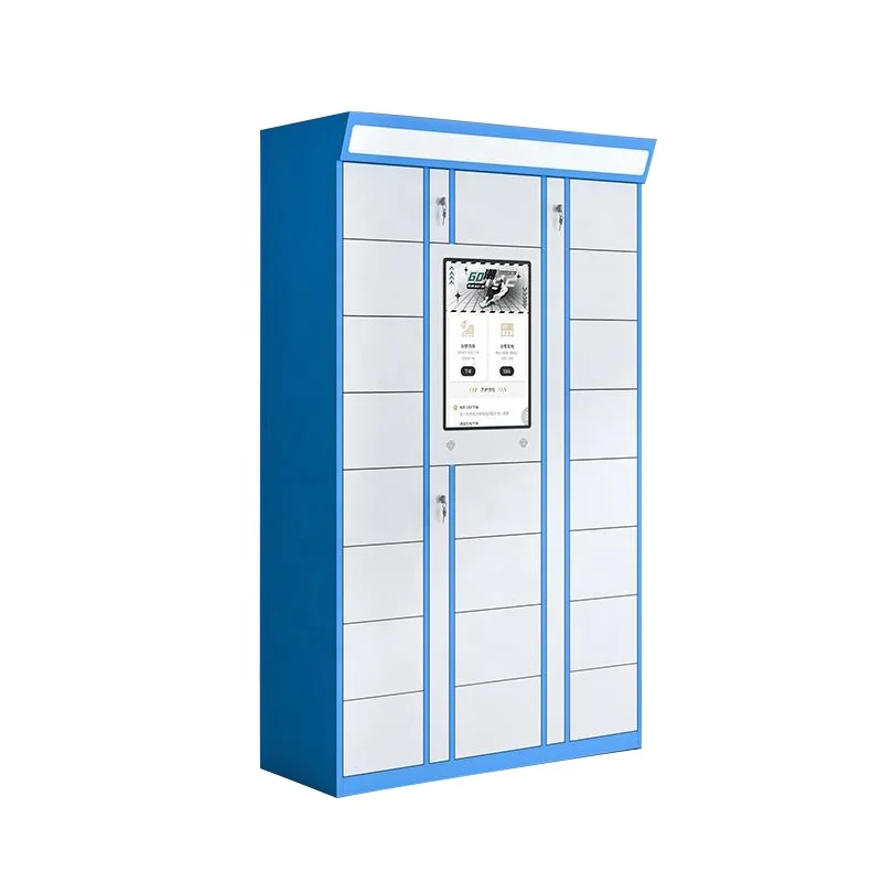 Non-contact washing laundry automatic locker easy to use large partition inner diameter waterproof metal steel cabinet