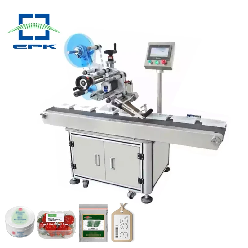 Flat Label Applicator For Flat and Near Flat Items Labeling Machine