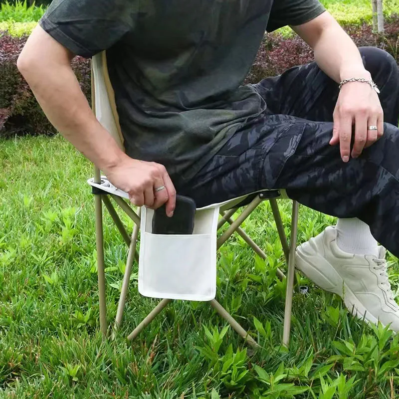 cheap tourist chair beach trip  outdoor ultralight portable folding camping chairs