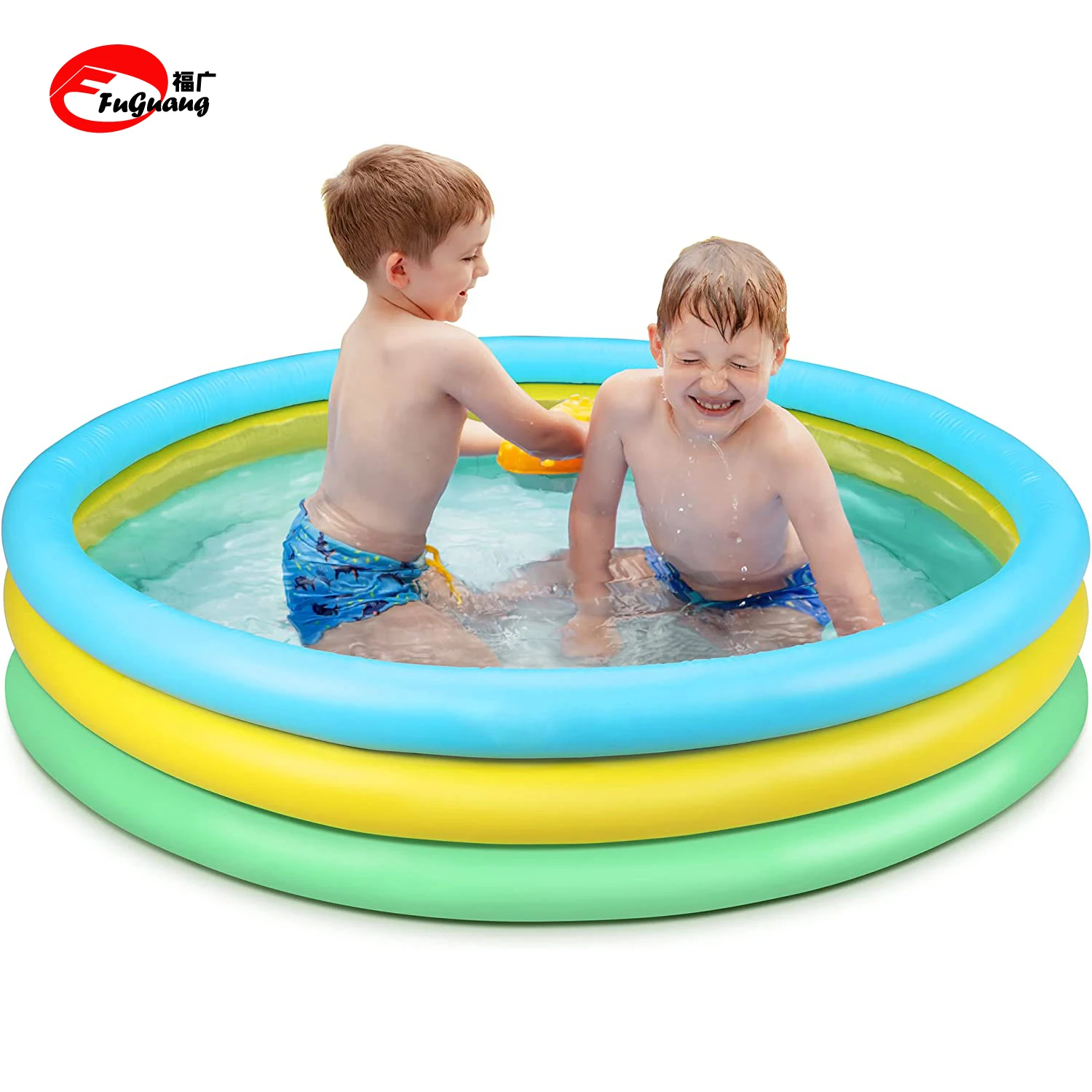 3 third ring independent balloon design inflatable pool inflatable swimming pool for 3 to 4 kids suitable for beach backyard