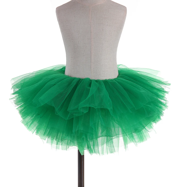 
Wholesale a line soild color fluffy kids short girls tutu sweet polyester baby tutu skirt 