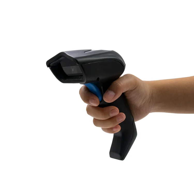  Scanning gun wireless scanning code 1D 2D logistics express holding grab supermarket cashier bar scanner cable