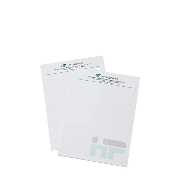 
Hot sale company cheap price A5 A4 writing letter pad with custom logo printing 