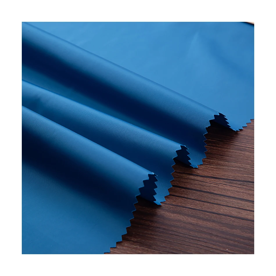 
75D low-elastic Huayao imitation memory regeneration windbreaker jacket down jacket fabric 