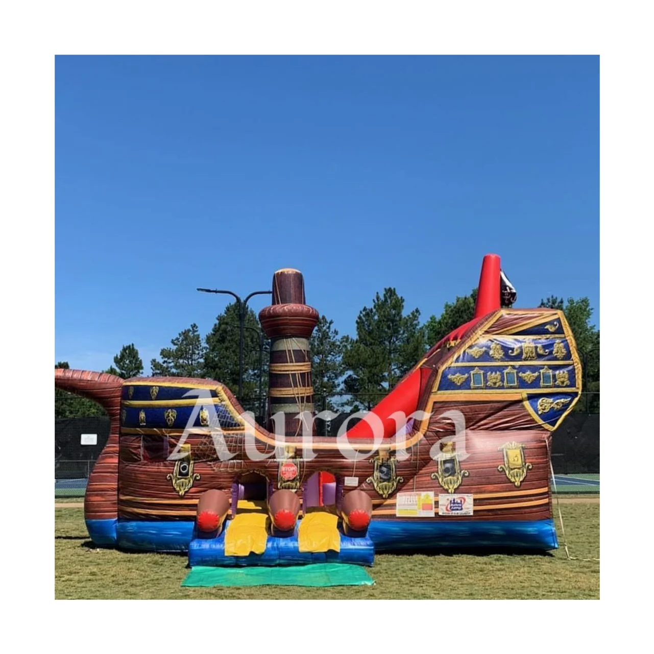 Commercial grade inflatable giant bouncy house water slide fire fighting truck bounce combo fire moonwalk jumping for sale