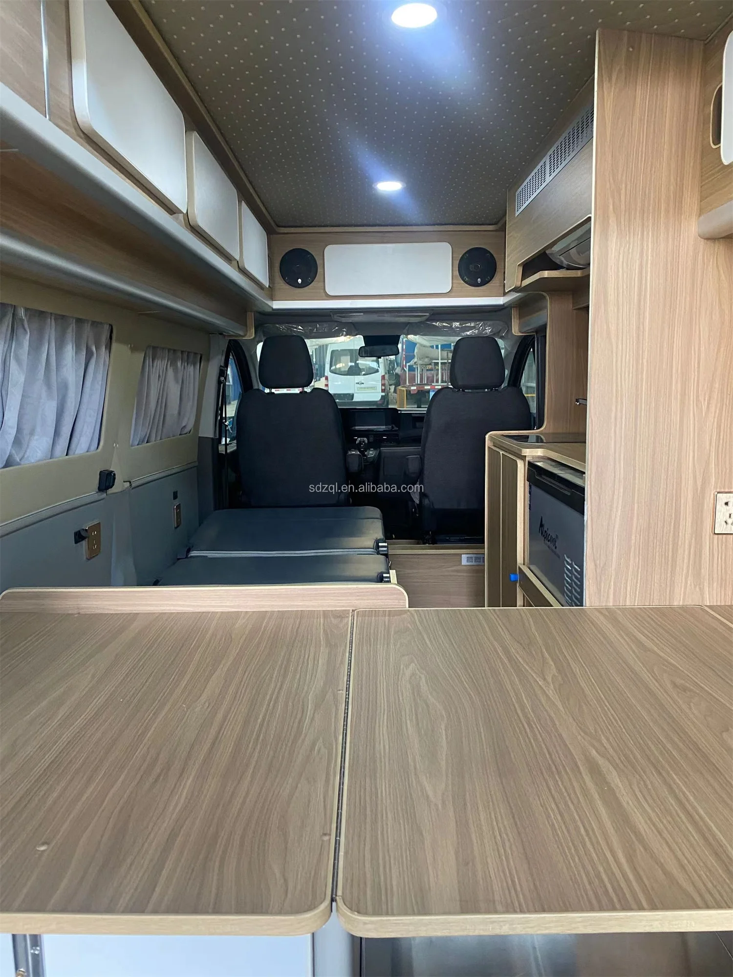 Ford Transit Mobile Motorhome Australian Luxury Mini Folding Caravan for Sale