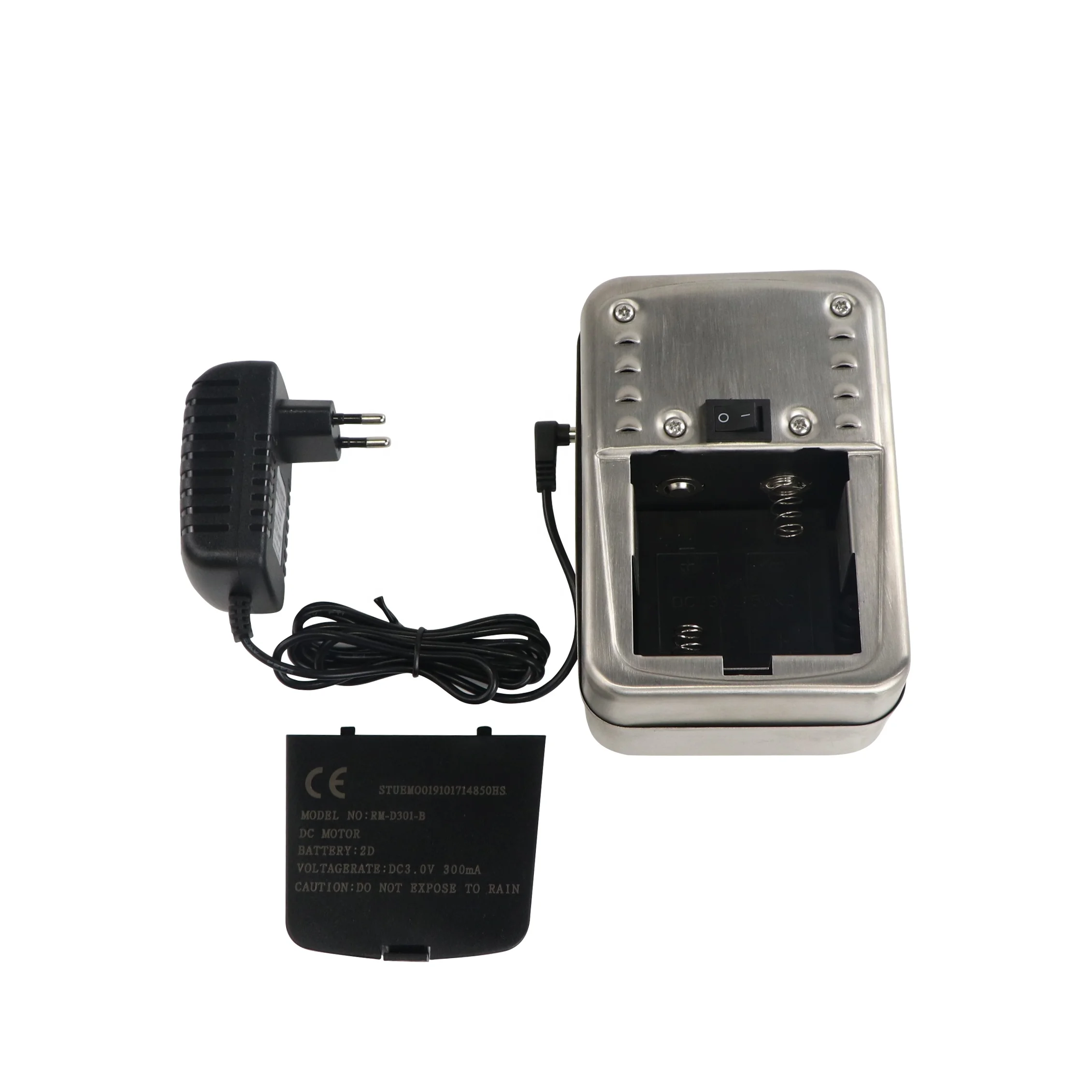 Universal Stainless Steel Dual Use Quiet Battery Powered Rotisserie Motor Cordless for Barbecue Grilling