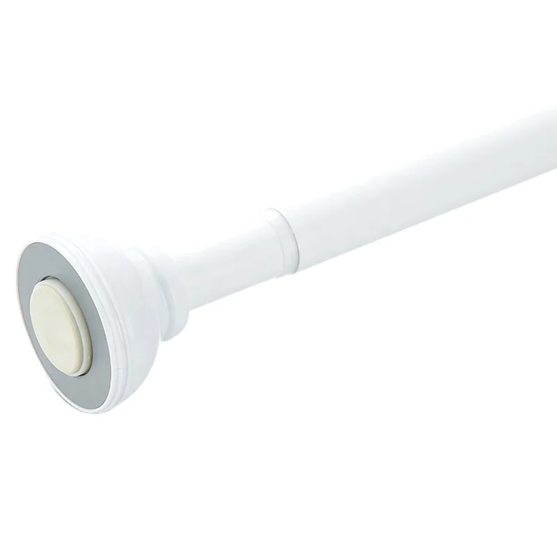 Hot sales 1in Extensible customization shaped shower curtain rod extra long unique rods for living room