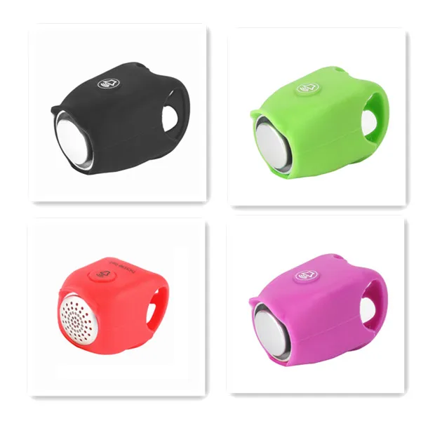 Multi-color Bicycle Accessories Bicycle Alarm Bell Silicon Shell Material 120 Decibels bicycle bell