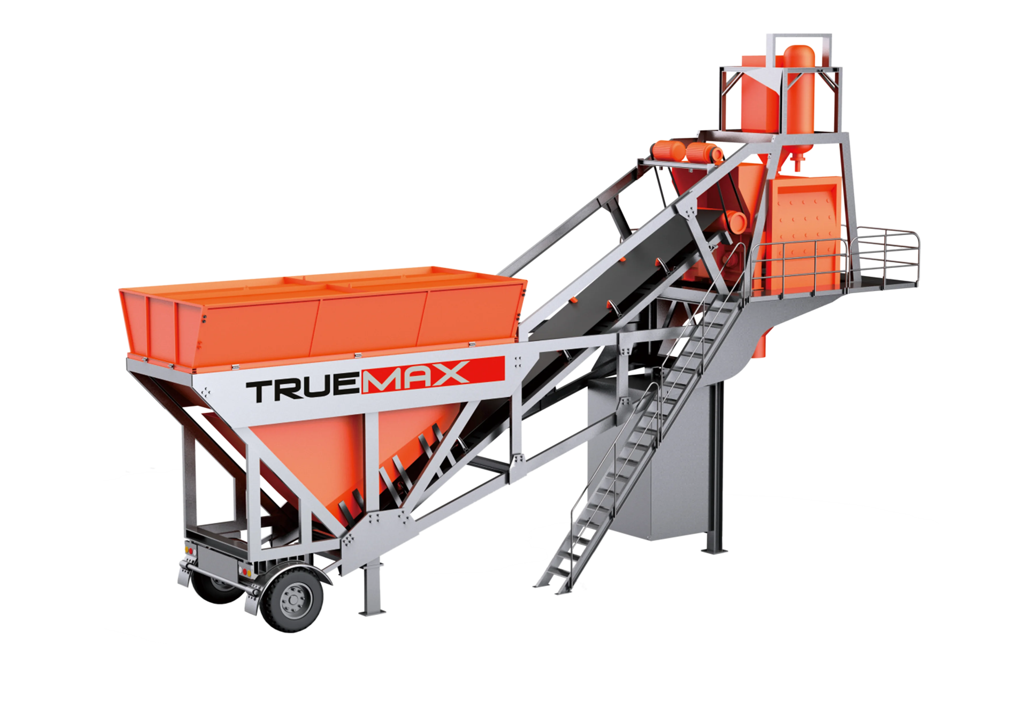 CBP60M/CBP60S small cement mixer automatic stationary mobile mini concrete batching plant prices for sale