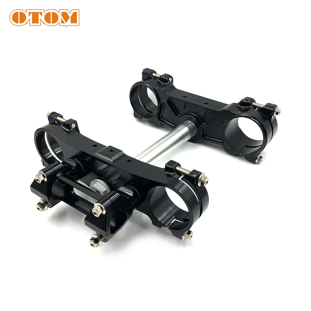 OTOM Motorcycle Dirt Bike CNC Triple Tree Clamp Steering Stem And Handlebar Riser Mount Clamp For KTM HUS QVARNA