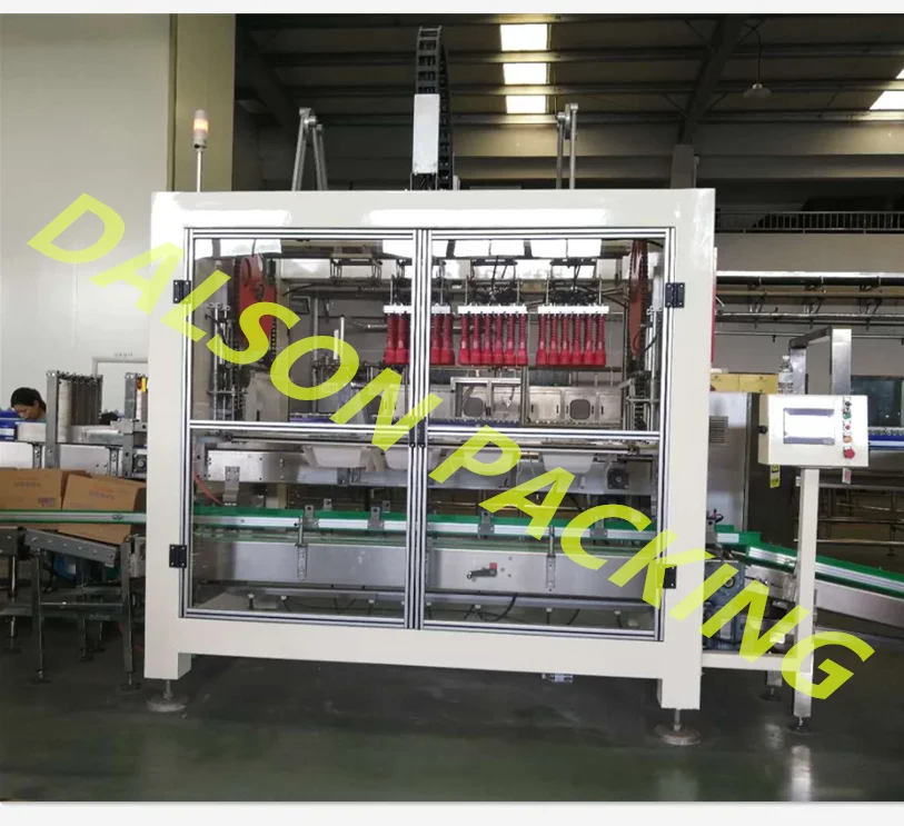 Bottle carton packaging machine,12 pack bottle boxing machine,bottle box carton packer machine