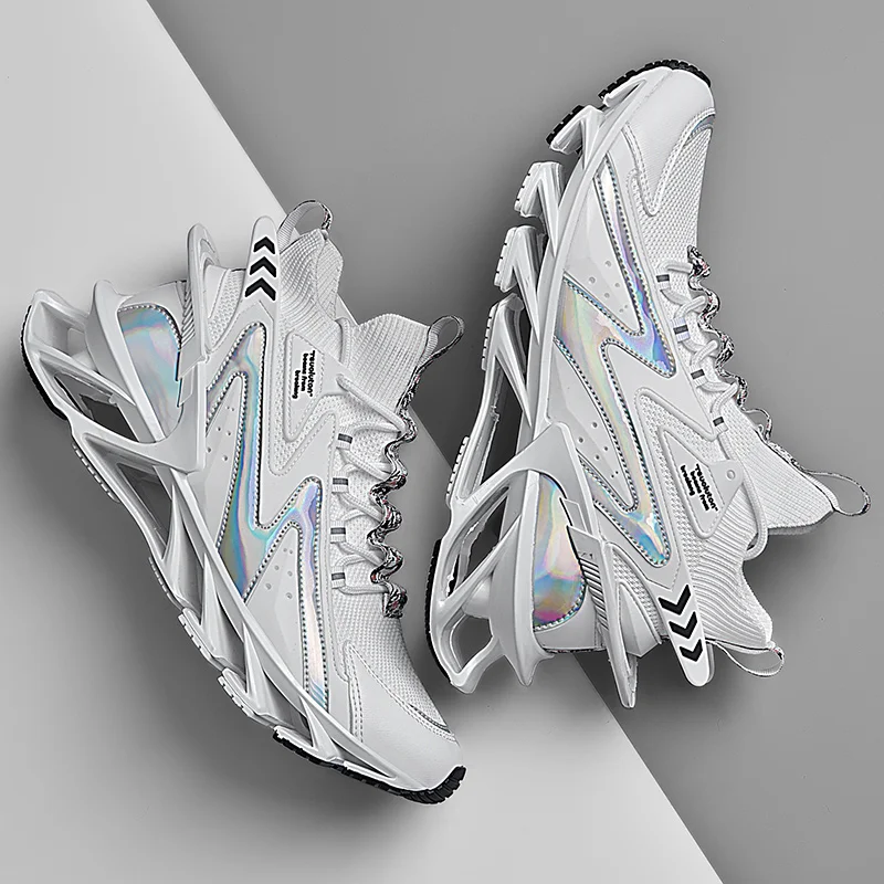Platform Breathable Male Trendy Luxury Increase Board Youth Sport Running Shoes Custom designer men shoes Men blade Shoes