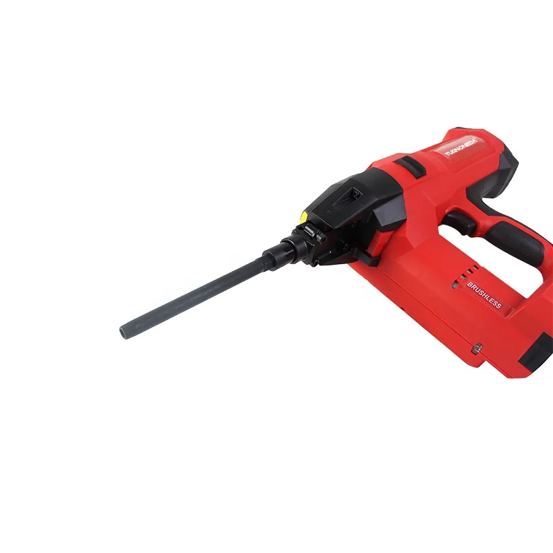 120J Cordless Lithium Battery Insulation Nailer Professional Nailing Tool for Fixing Rock Wool Insulation Walls in Construction