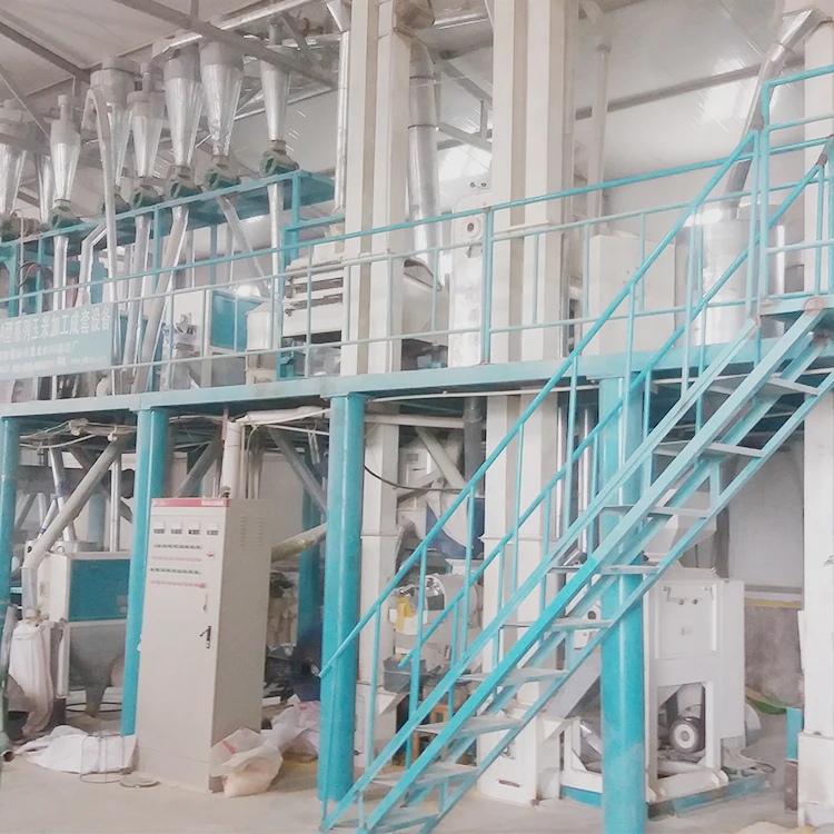 5TPD 10PTD 20TPD 30TPD 50TPD 100TPD 200TPD 300TPD  Grain Milling Machine For Making Maize/Corn Flour