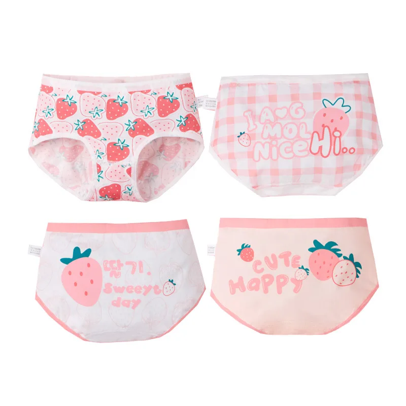 Children Underwear Kids baby Girls Cute Print Briefs cotton underwear for kids girls