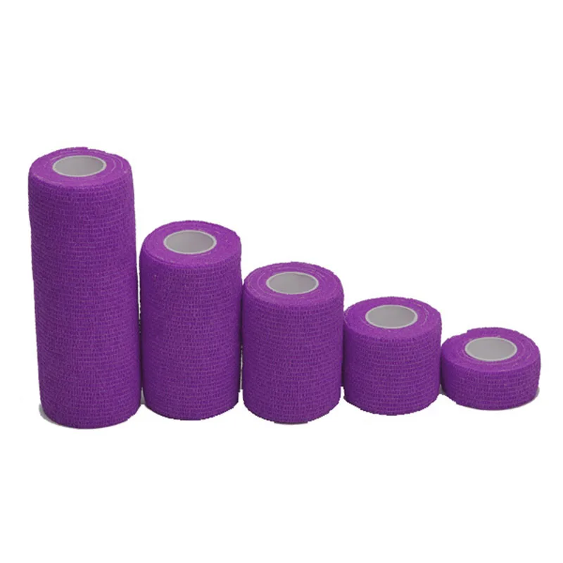 
Best selling Custom Print Colored Self Adhesive Veterinary Bandage Elastic Cohesive Bandage Medical Bandage 