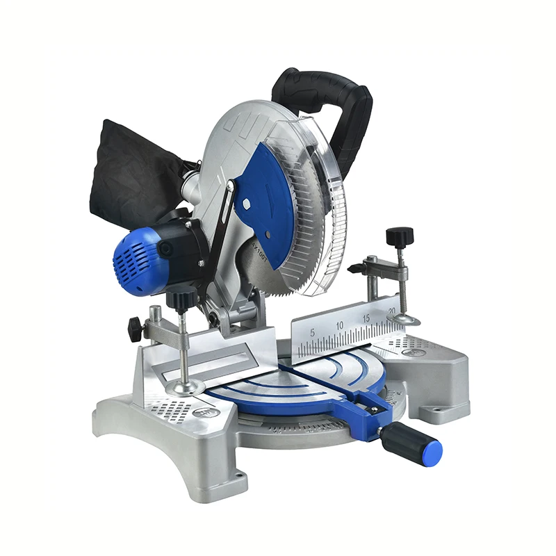 1800W 255mm Low Noise Aluminium Cutting Cut-Off Table Sliding Machine Induction Motor Miter Saw