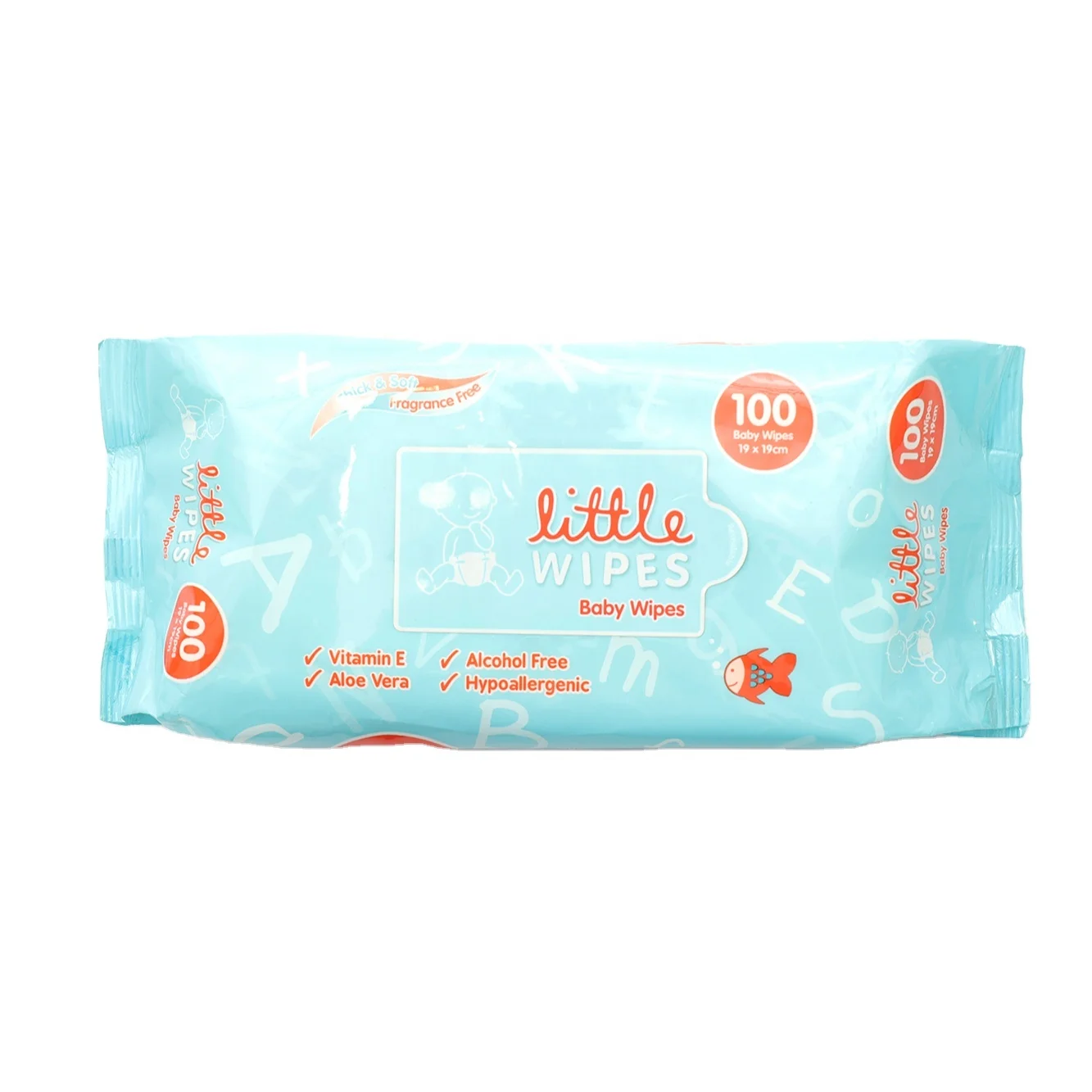 Wholesale Babi wet Wipe Customized High Quality Alcohol Free Soft Babi Wipe Cleaning Wet Wipes Tissue