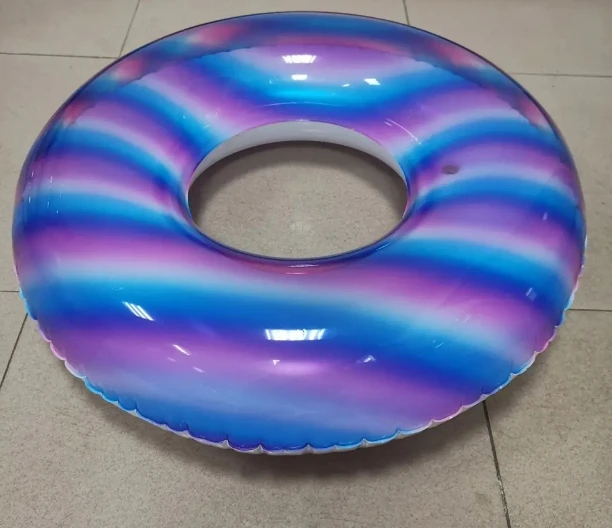 Customized Quality Inflatable Candy Swim Ring for Kids