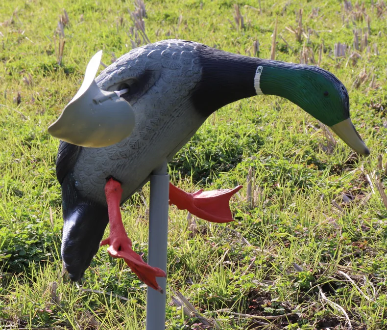 Duck Decoy Motorized Plastic  Hunting Motorized Flying  Duck Bird Decoy for Sare Birds
