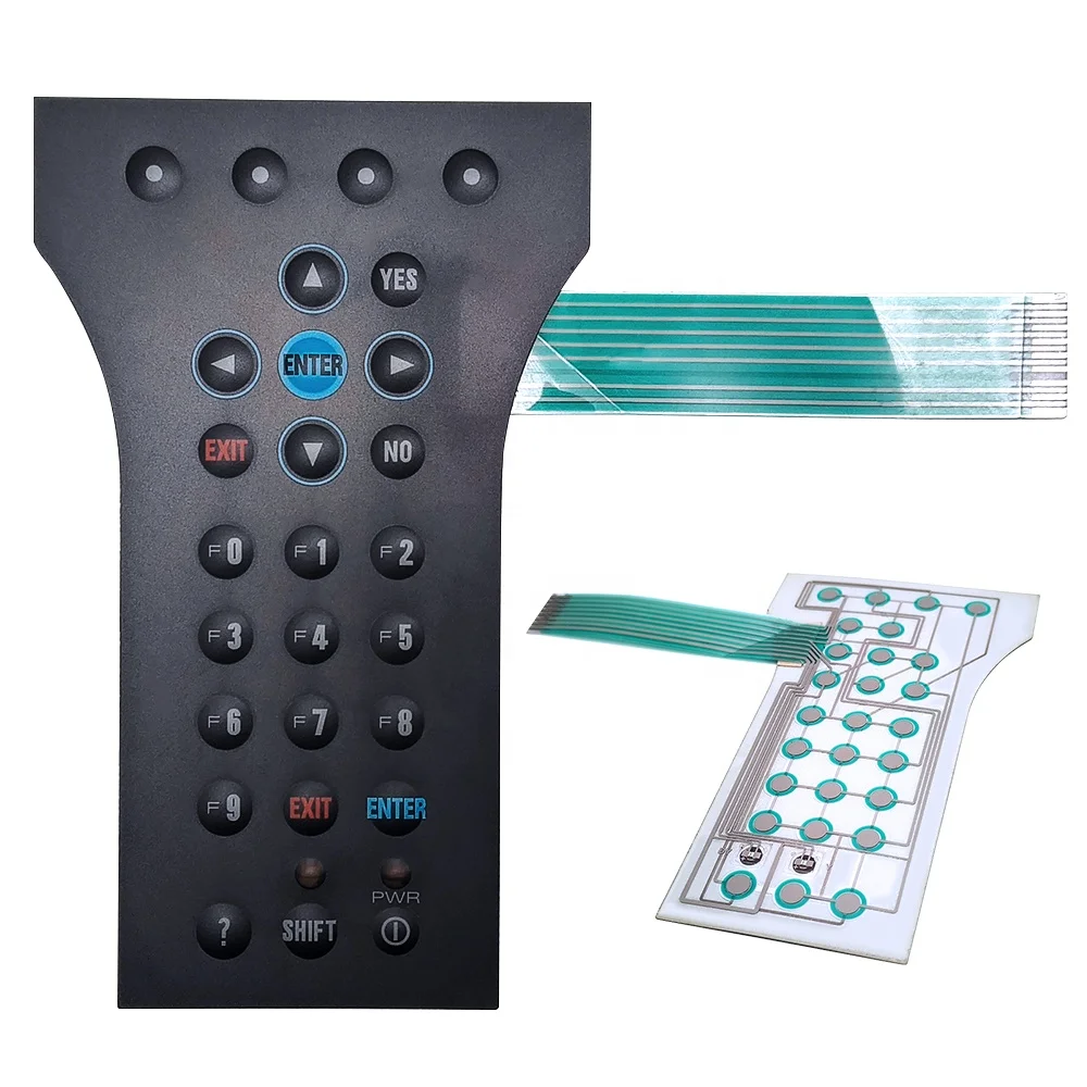 customization push buttons Panel Mount Control assemble Membrane Keypad Keyboard