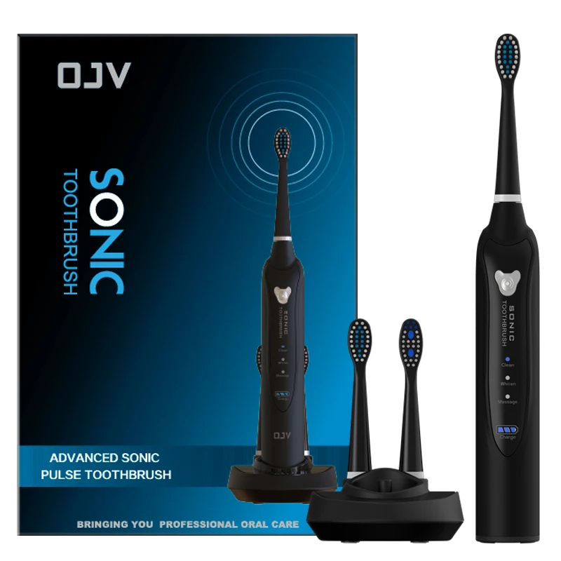 2024 New Best Sellers Custom Wireless Rechargeable Adult Electronic Toothbrush Sonic Electric Toothbrushes