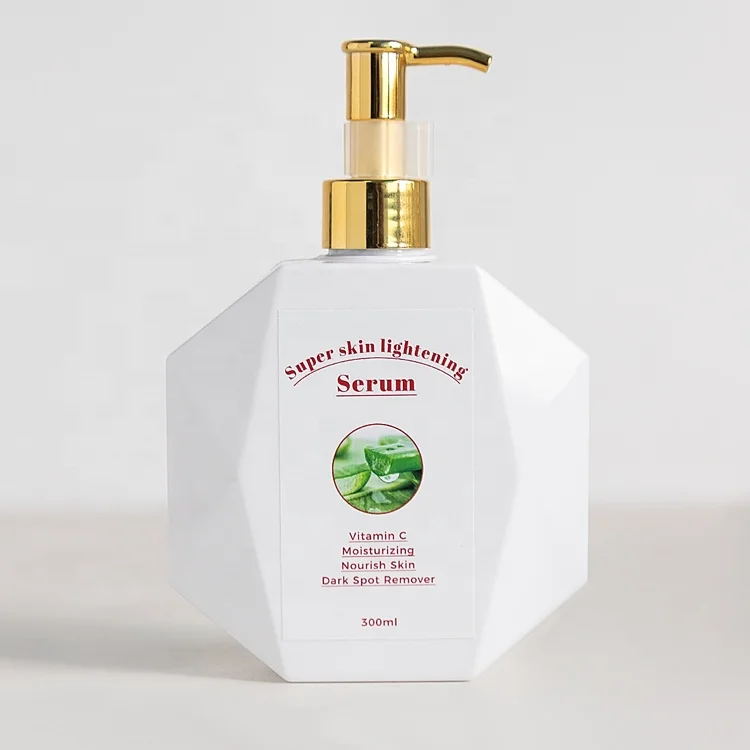 privated label dark spot correcting 300ml super skin ligthtening serum face serum aloe vera gel