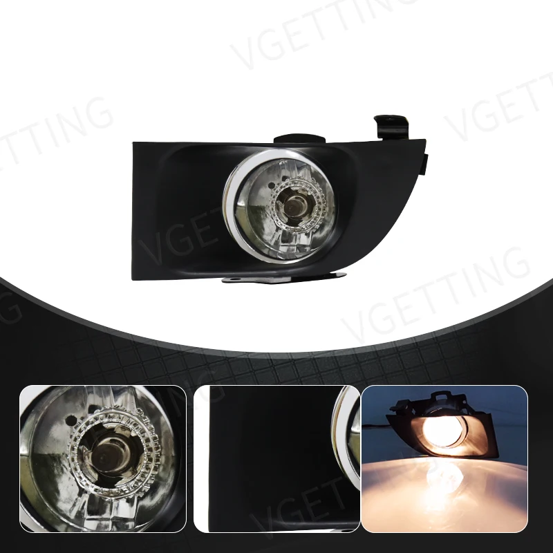 Auto Lighting Systems Front Bumper Halogen Driving Light Fog Lamp for Toyota Probox 2003 2004 2005 2006