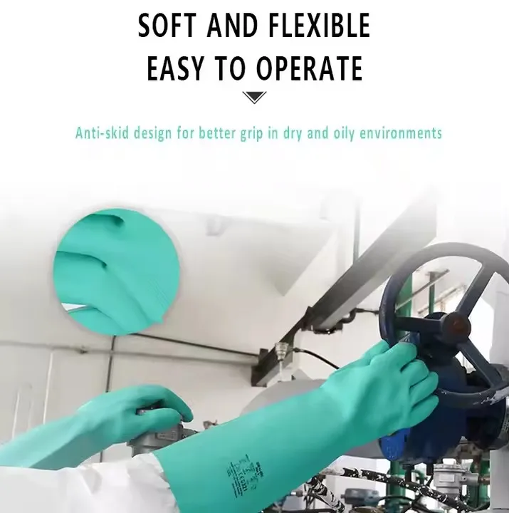 General Purpose Anti-Cut Mechanic Gloves Industrial Work Gloves with Hand Protective Function Chemical Resistant