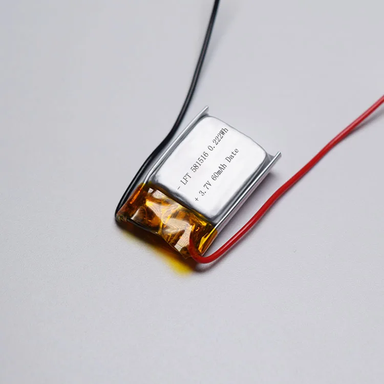Professinal lithium polymer battery mini 581516 581519 3.7V 60mah 15C drone battery RC Robot Toys 77-615 ROBOT