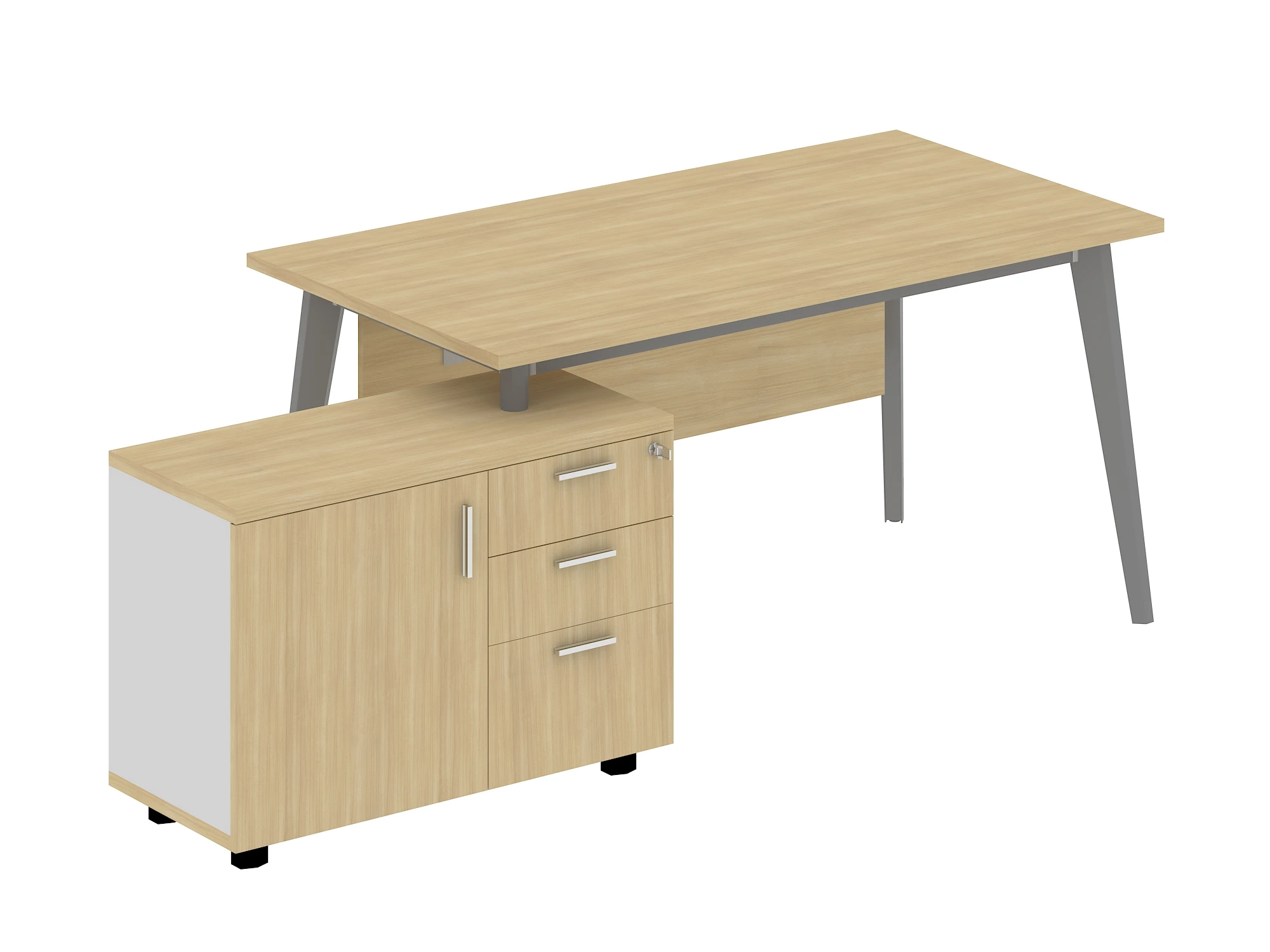 luxury office black and white secretary modern manager l shaped office desk