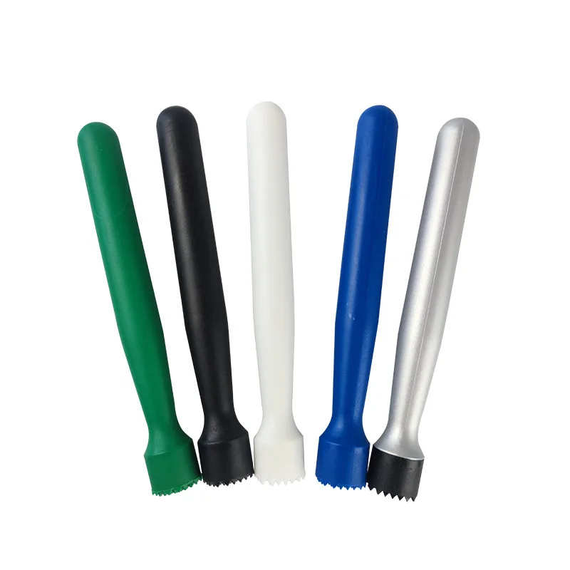 Eco-friendly Plastic Bartender Liquid Lemon Cocktail Mojito Ice Bartender Muddler Stick