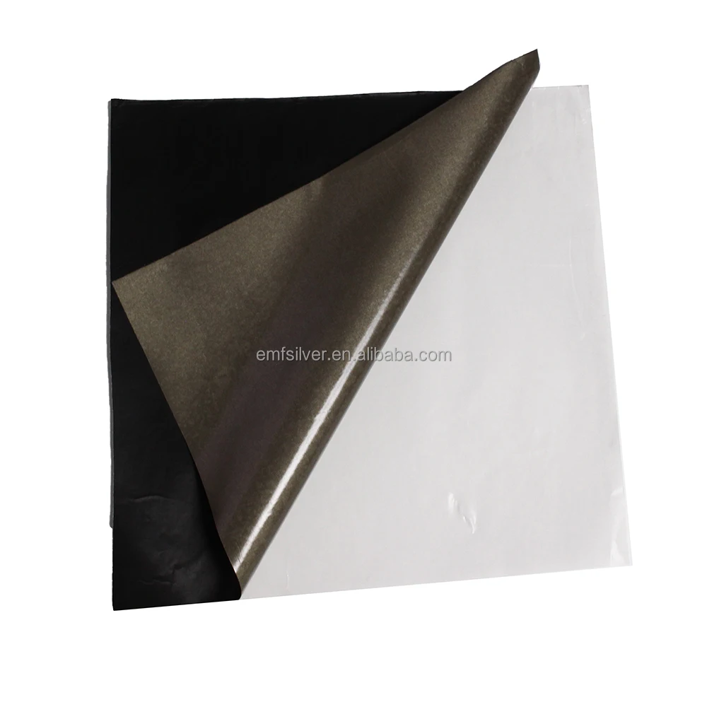 CONDUCTIVE Adhesive Shielding Cloth RFID Wallpaper Copper Fabric Blocking RFID