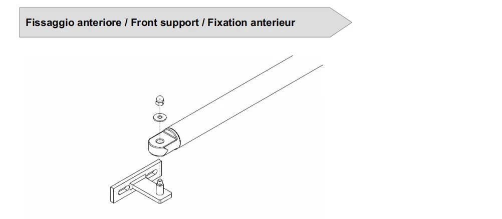 CSSGO-11 Dc24V Remote Single Swing Gate Electric Motor Linear Actuator