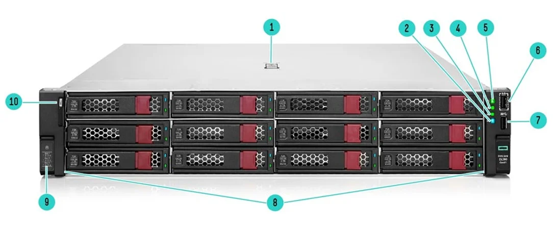 P52535-B21 HPE ProLiant DL380 Gen11 24SFF NC CTO сервер Gen10 Plus