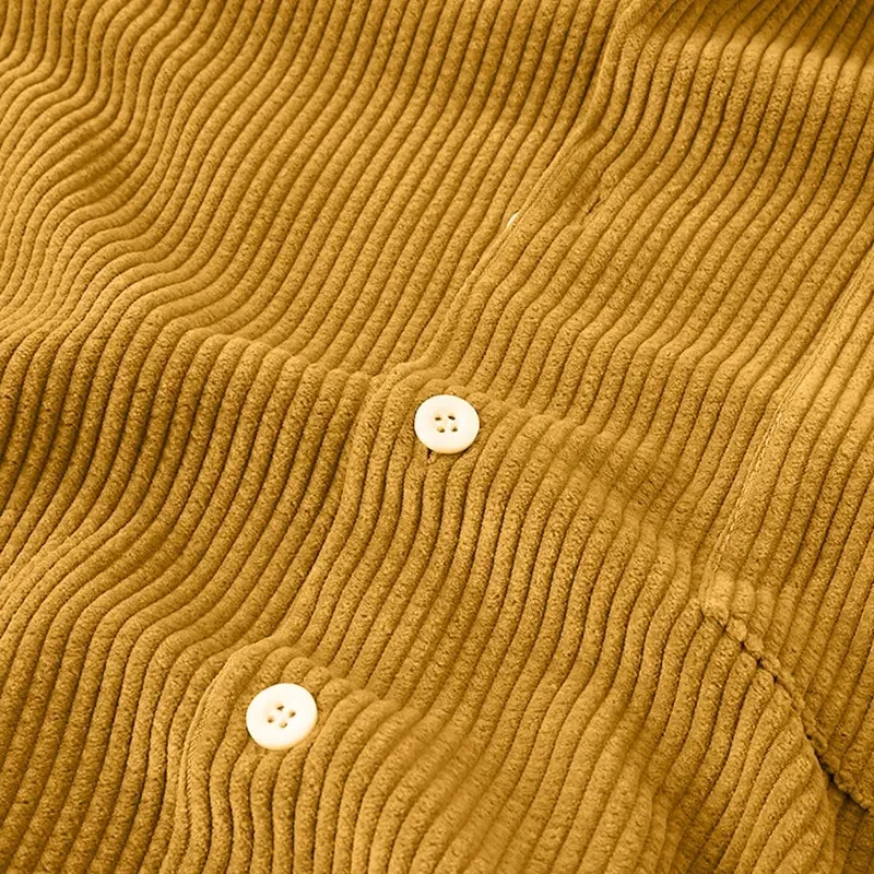 Summer Hot sale Custom Brand High Quality Lounge Wear Set Men 2 Piece Short Sleeves Buttons Up Corduroy Shirt and Short Sets Man