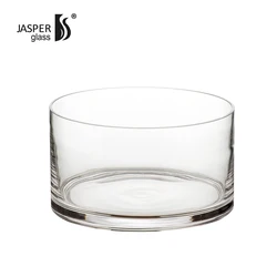 New Multi-function Clear Transparent High Borosilicate Glass Salad Bowls Mixing Bowl Glass Bowls for Kichen Bathroom