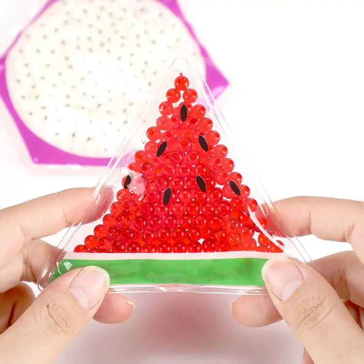 EDUsense Autism Sensory Preschool PVC Fruit Liquid Gel Shape Equipment Special Needs Educational Toy for Autistic Kids