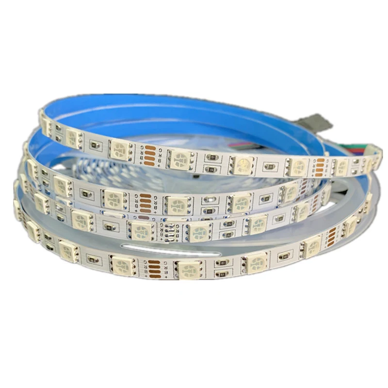 Brand New DIY Indoor RGB Color-Changing Soft Flex LED Strip with Self-adhesive Tape for Projector Screen