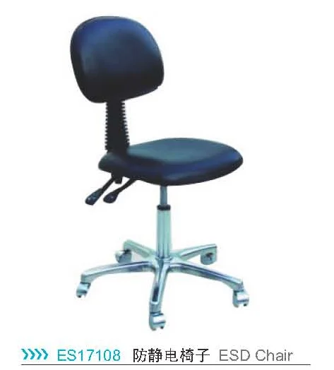 ESDELES Adjustable Industrial Office Pu Foam esd fabric chair Stool Anti-static Lab Chair Antistatic Cleanroom Safe Esd Chair