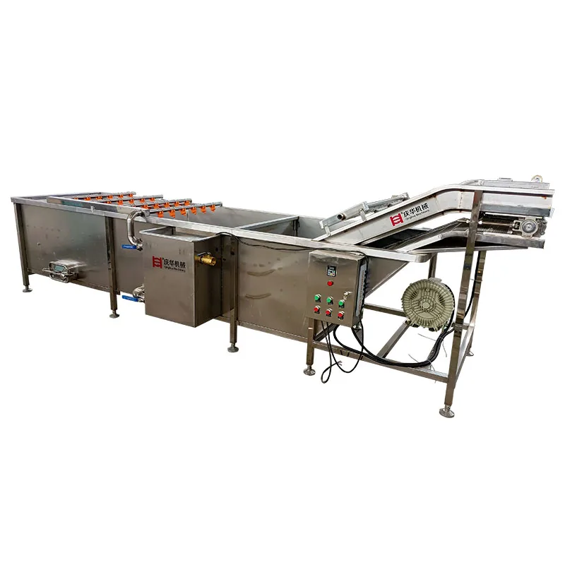 air bubble maker processing line hot sale garlic cleaning machine