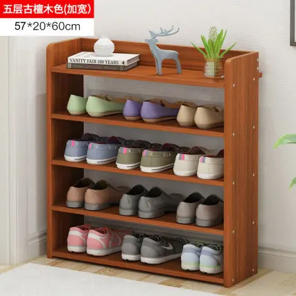 Multilayer shoe rack simple doorway put economical shoe cabinet household indoor receiving cabinet
