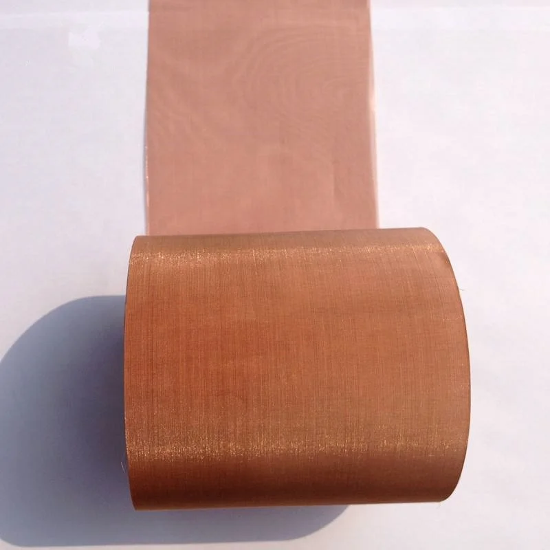 
emf shielding pure copper wire mesh screen 